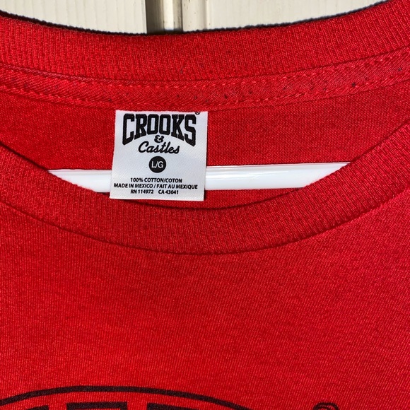 Men’s Crooks T-Shirt - Picture 3 of 3